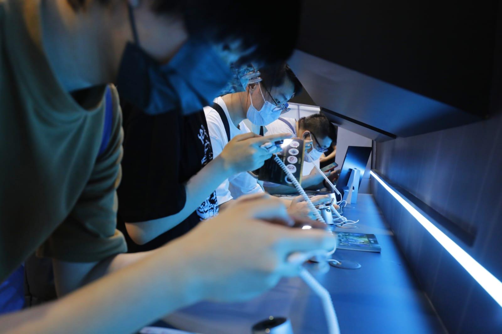 動漫節2022首天盛況。(林俊源攝)