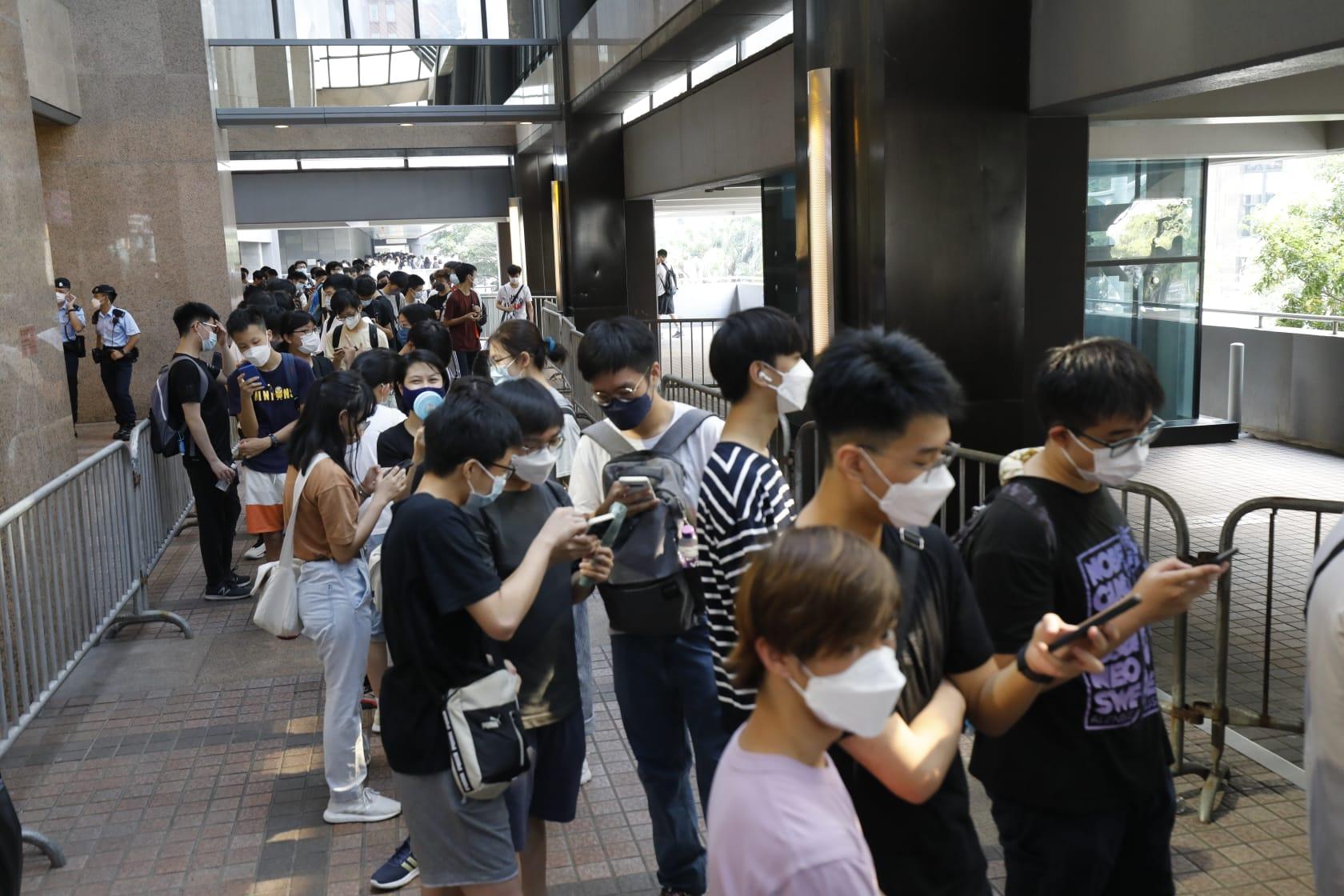 動漫節2022首天盛況。(林俊源攝)