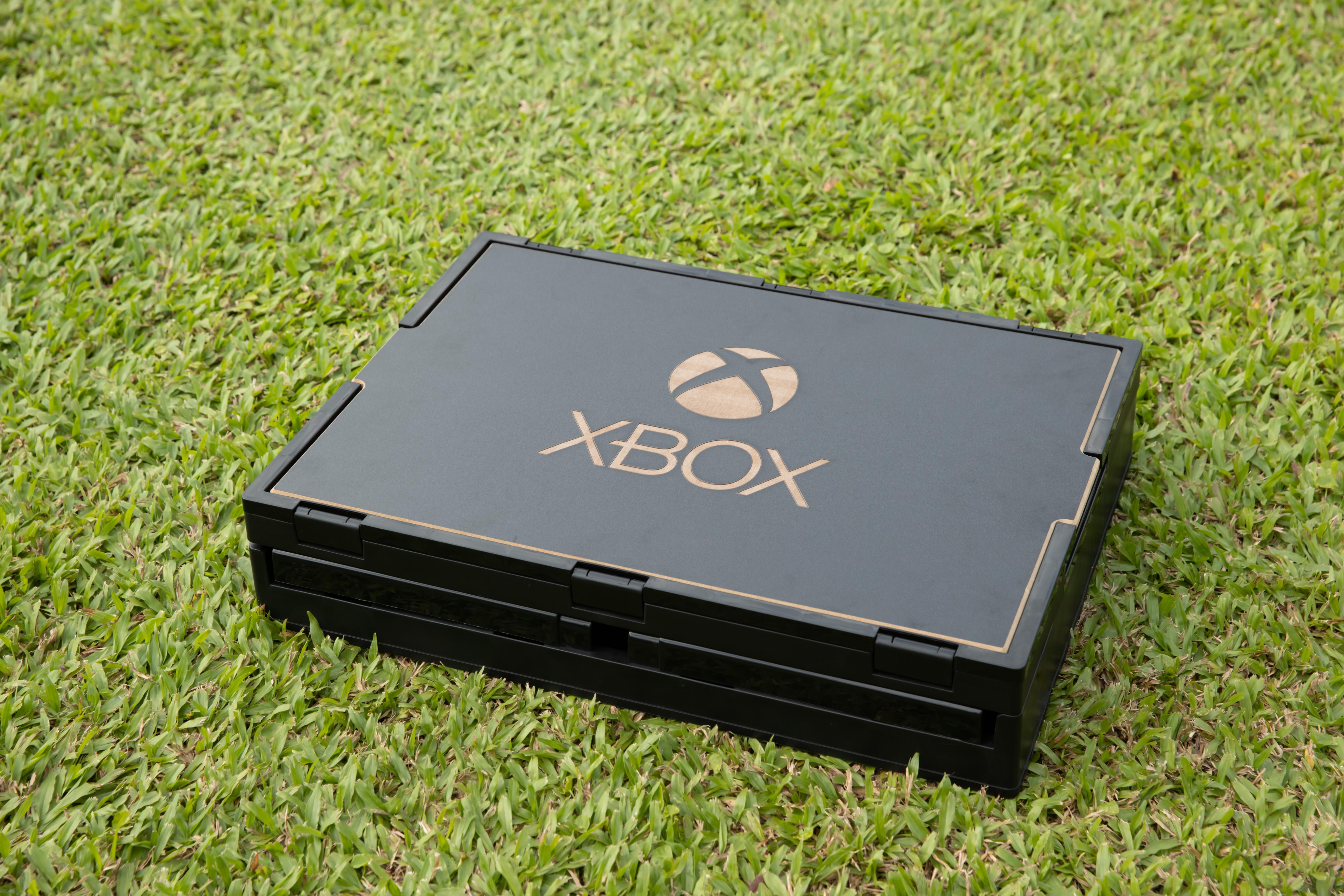 Xbox可摺式收納箱連野餐桌