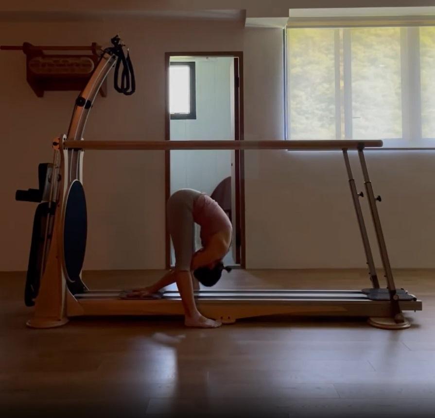 彭羚挑戰高難度,自言「唔得練到得」。