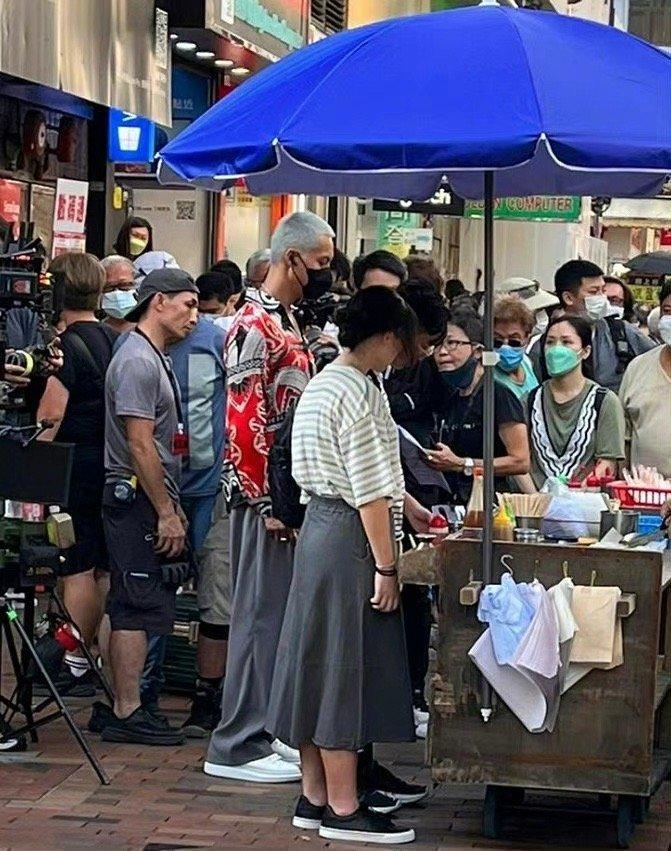 陳偉霆在港拍攝林超賢的新戲《爆裂點》。