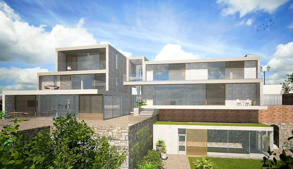 改建後的大屋構想圖。(互聯網)