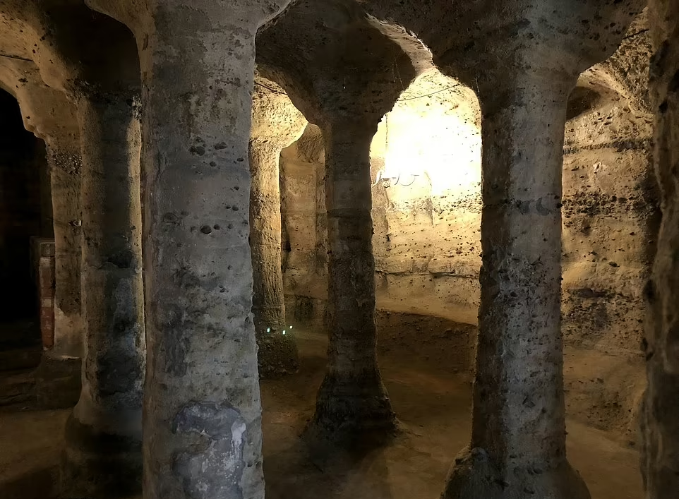 洞穴內部。(互聯網)