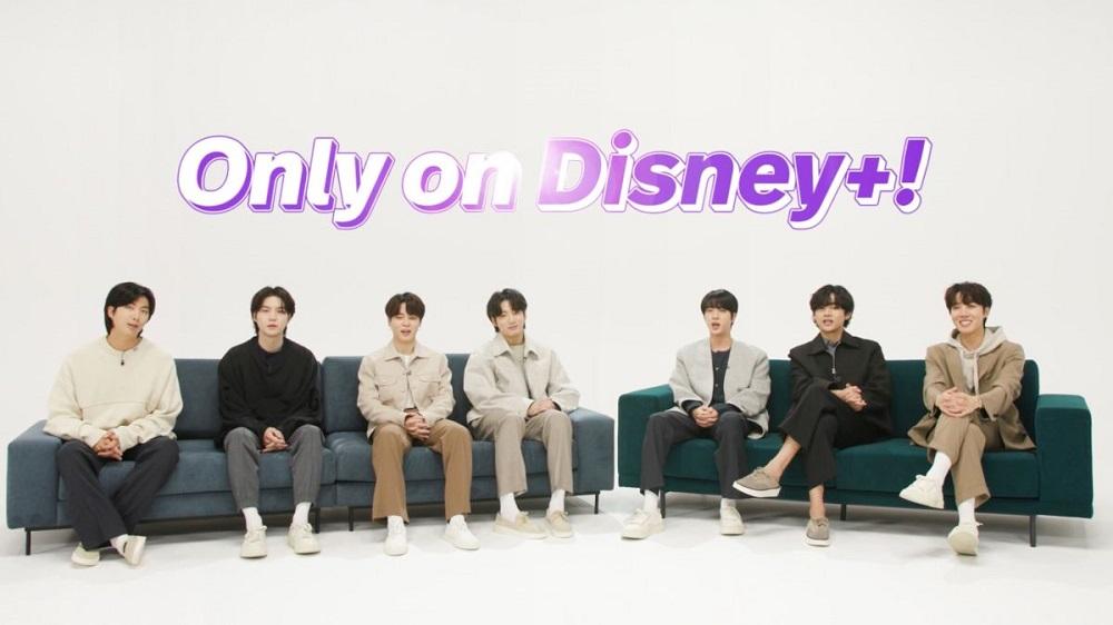 BTS與Disney+合作5部全新作品。