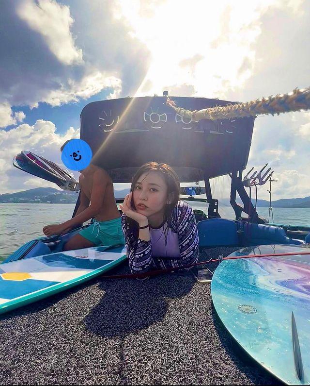 Ivy So貼出海寫真晒腿,刺激IG追隨人數即破25萬。