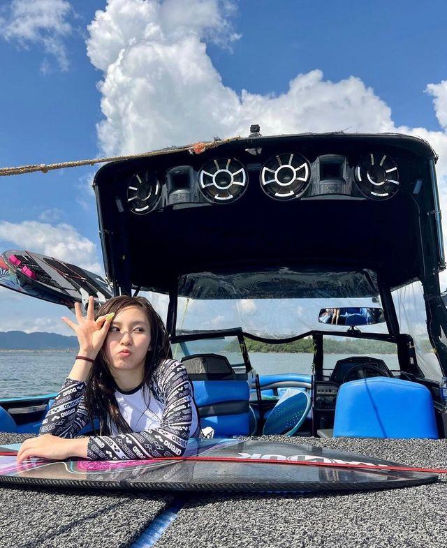 Ivy So貼出海寫真晒腿,刺激IG追隨人數即破25萬。