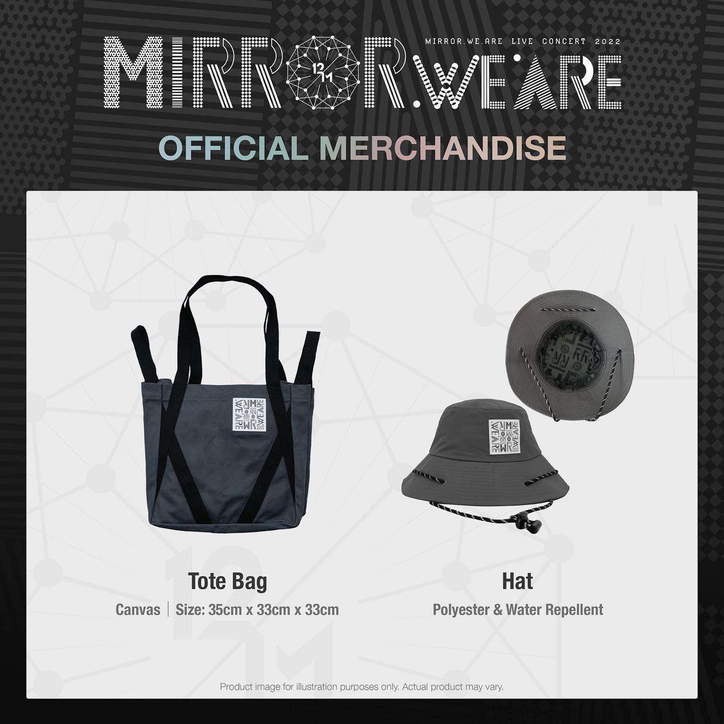 MIRROR演唱會周邊商品