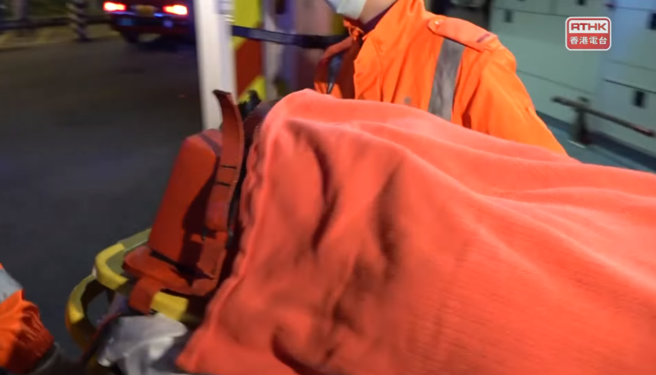 魯庭暉稱阿Fung輕傷。(港台新聞截圖)