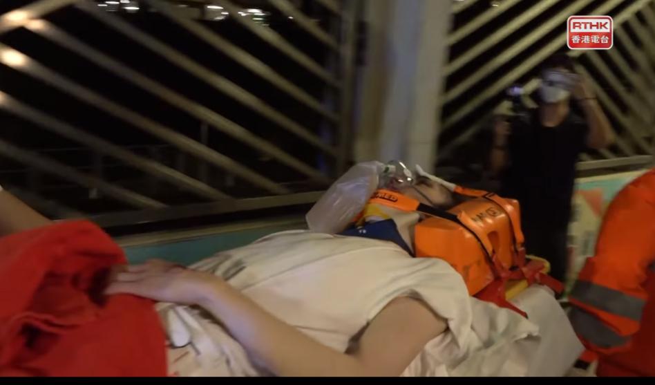 魯庭暉稱阿Mo清醒仍留ICU。(港台新聞截圖)