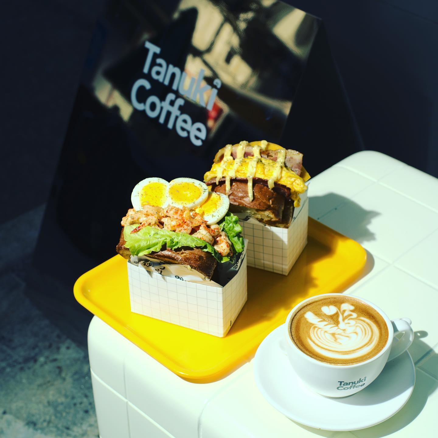Egg Sando (Instagram @tanukicoffeehk)