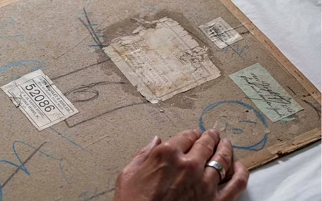 X光發現《Head Of A Peasant Woman》隱藏了梵高自畫像。(互聯網)