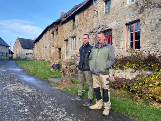 同性戀人Mark Mappley及Yip Ward。(互聯網)