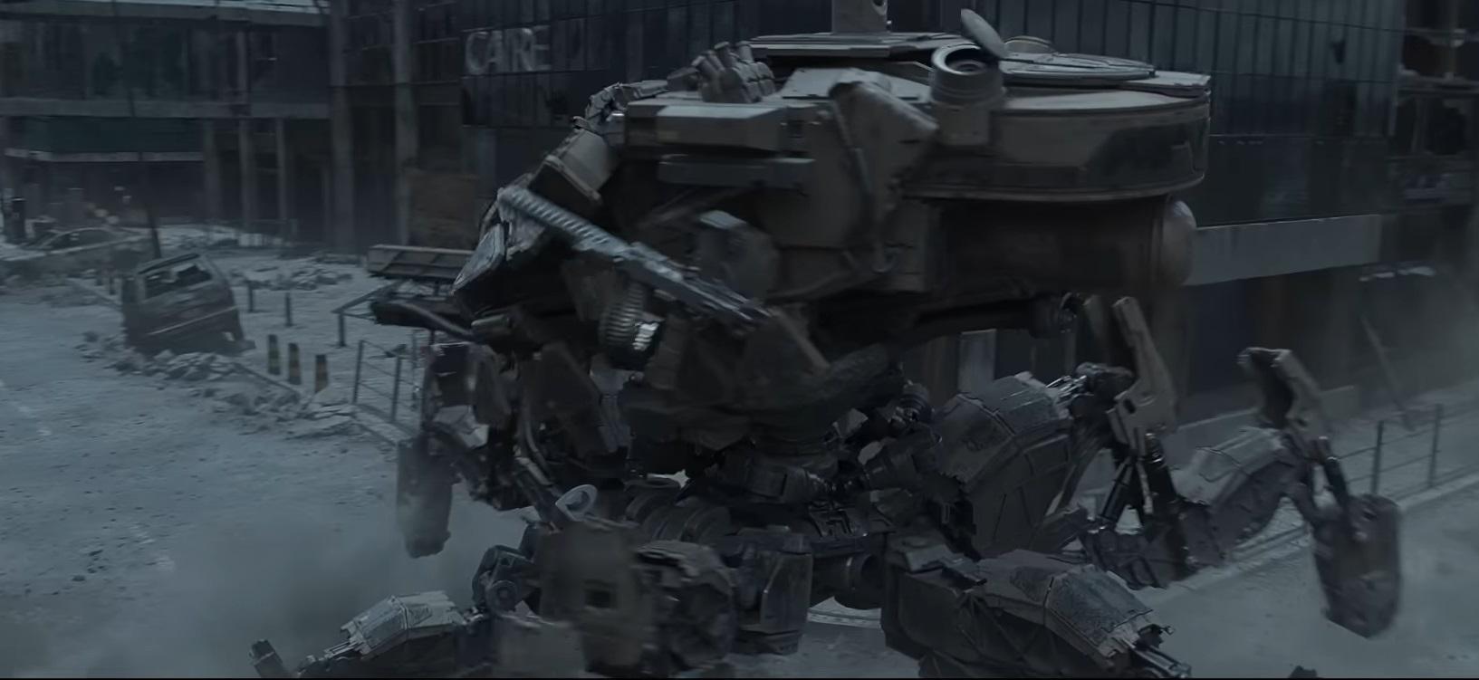 「刑天」的名字與設計,靈感來自山海經。(《明日戰記》預告片截圖)