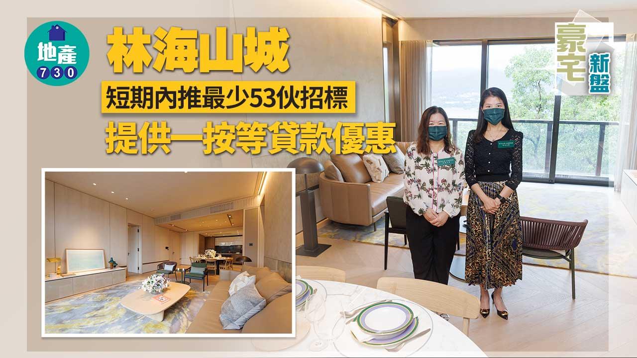 豪宅新盤|林海山城短期內推最少53伙招標 提供一按等貸款優惠