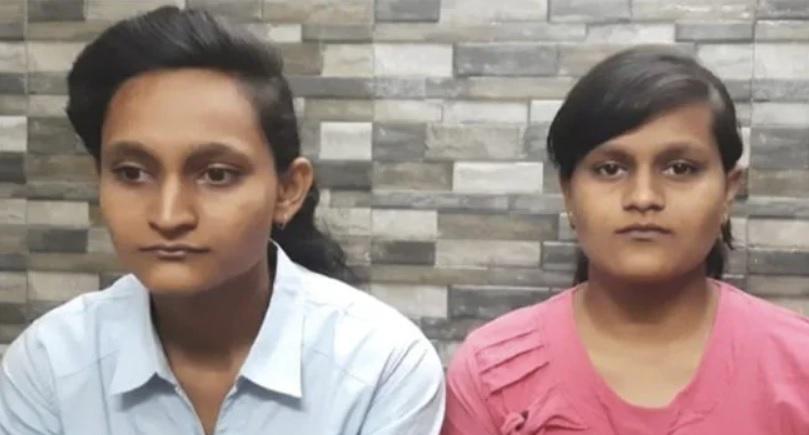 拉蒂卡(左)與妹妹坦雅。(互聯網)