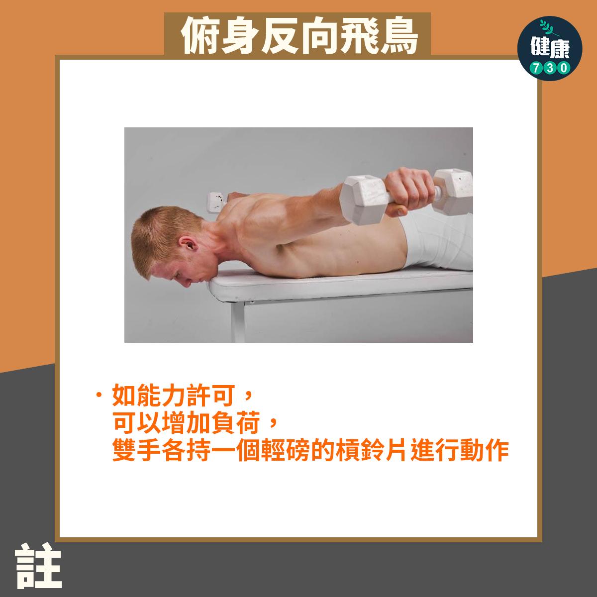 背肌訓練|俯身反向飛鳥(am730製圖)
