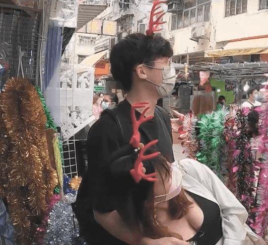 傑仔和雀仔這一對同樣成為網民焦點。