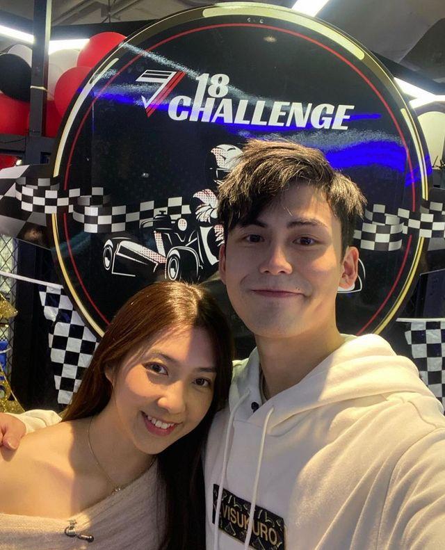 嘉宏與Vicky被讚郎才女貌。