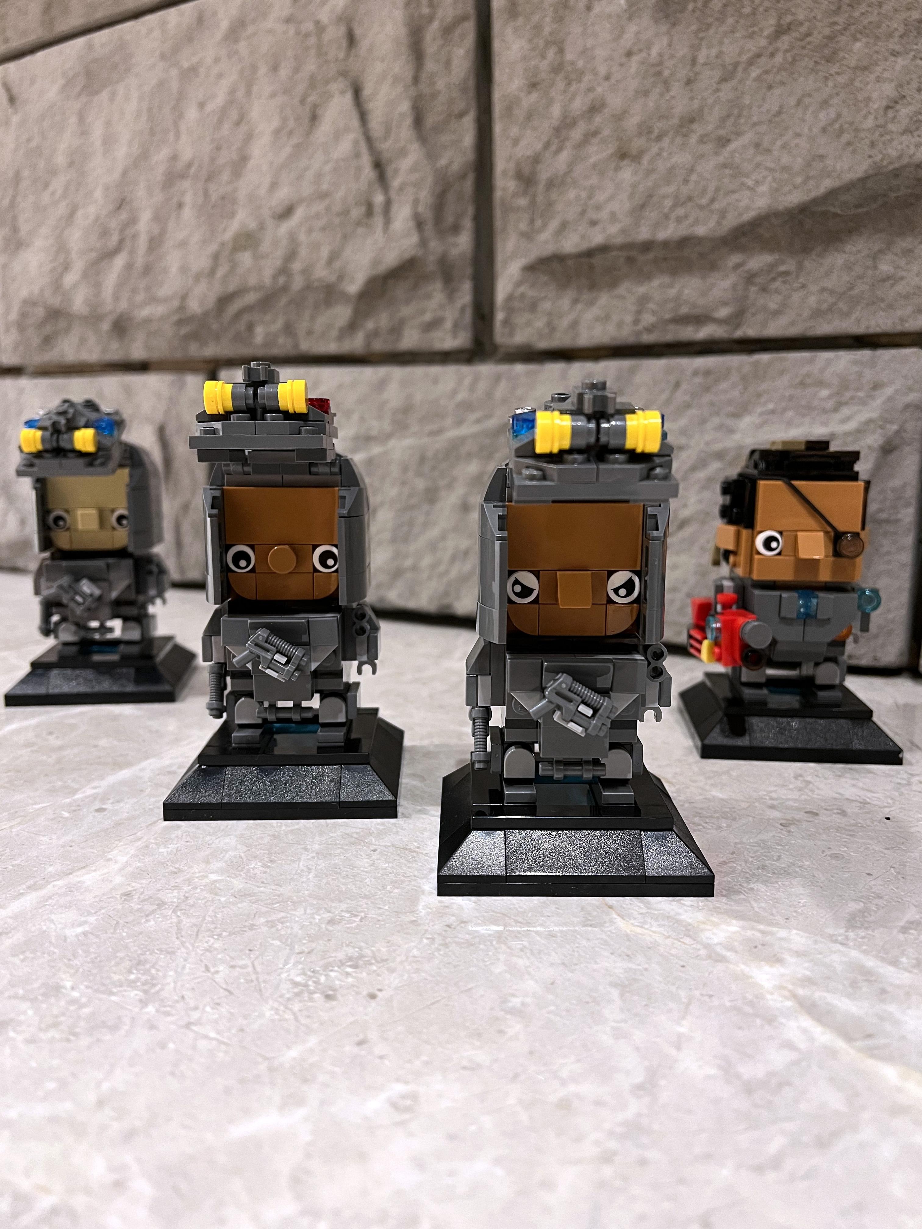 Andy亦為《明日戰記》中的「泰來」、「重生」及「臭鼬」度身訂造了獨一無二的Brickheadz。