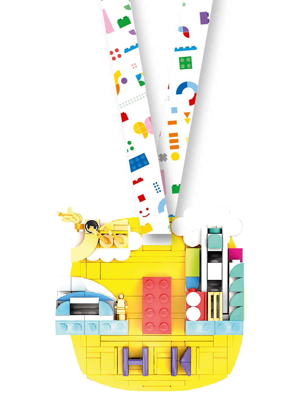 樂高玩樂跑完成紀念獎牌