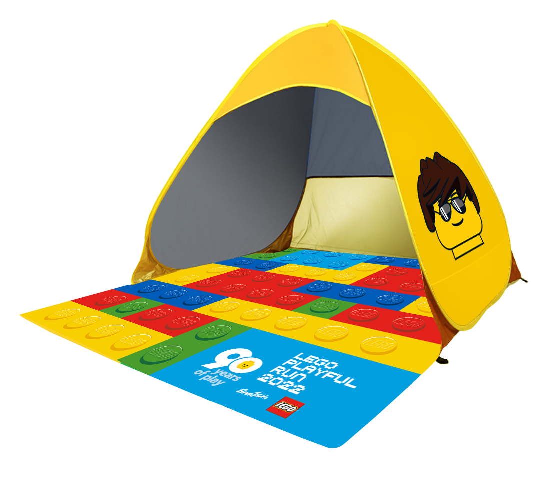 樂高玩樂跑摺疊帳篷
