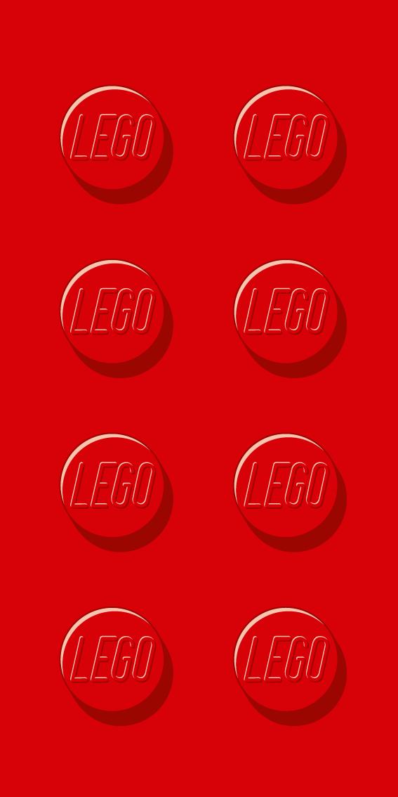 樂高玩樂跑顆粒毛巾(紅色)