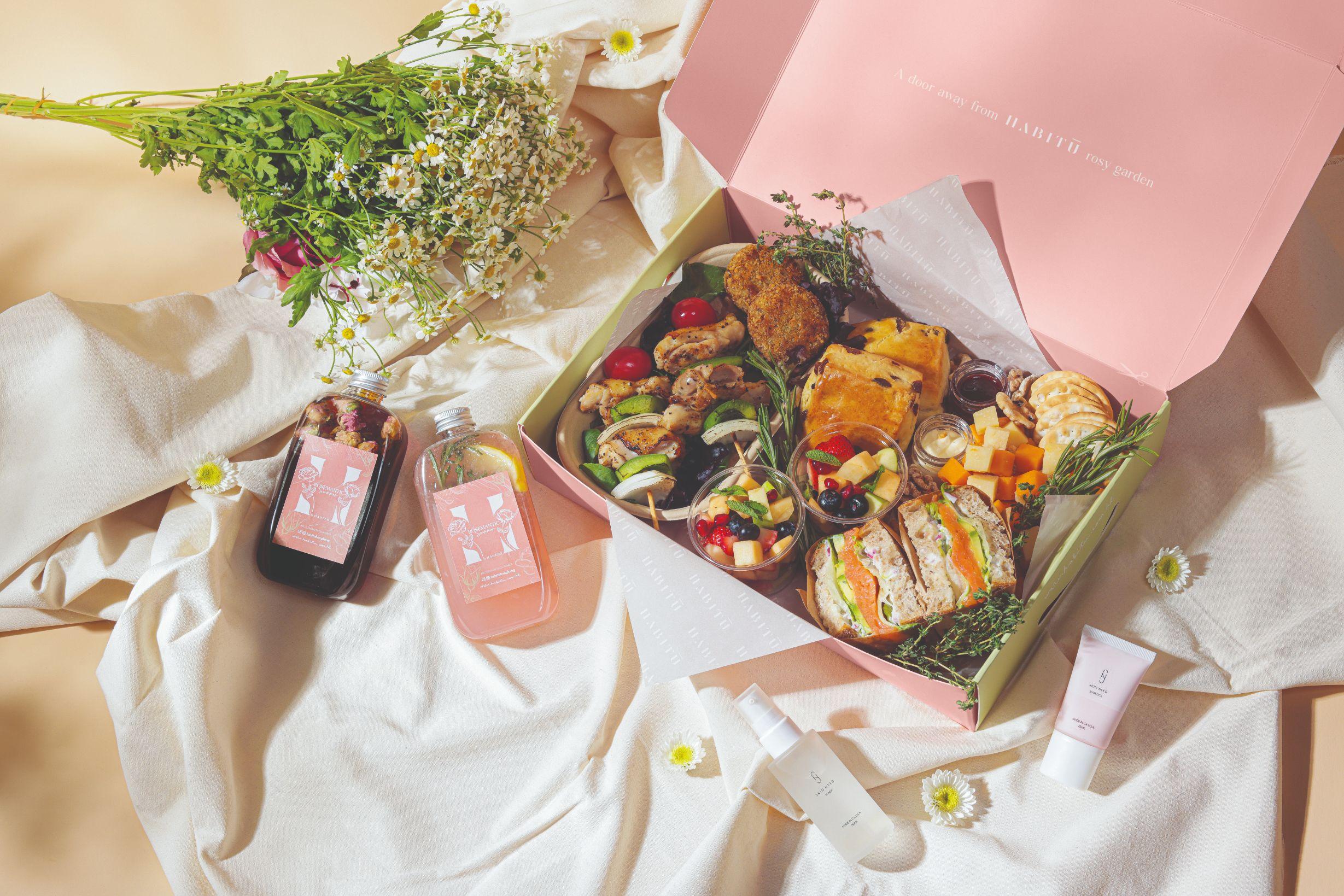 玫瑰假日野餐盒