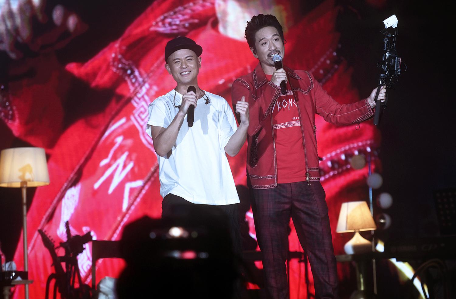 側田邀請Eric Kwok做嘉賓。