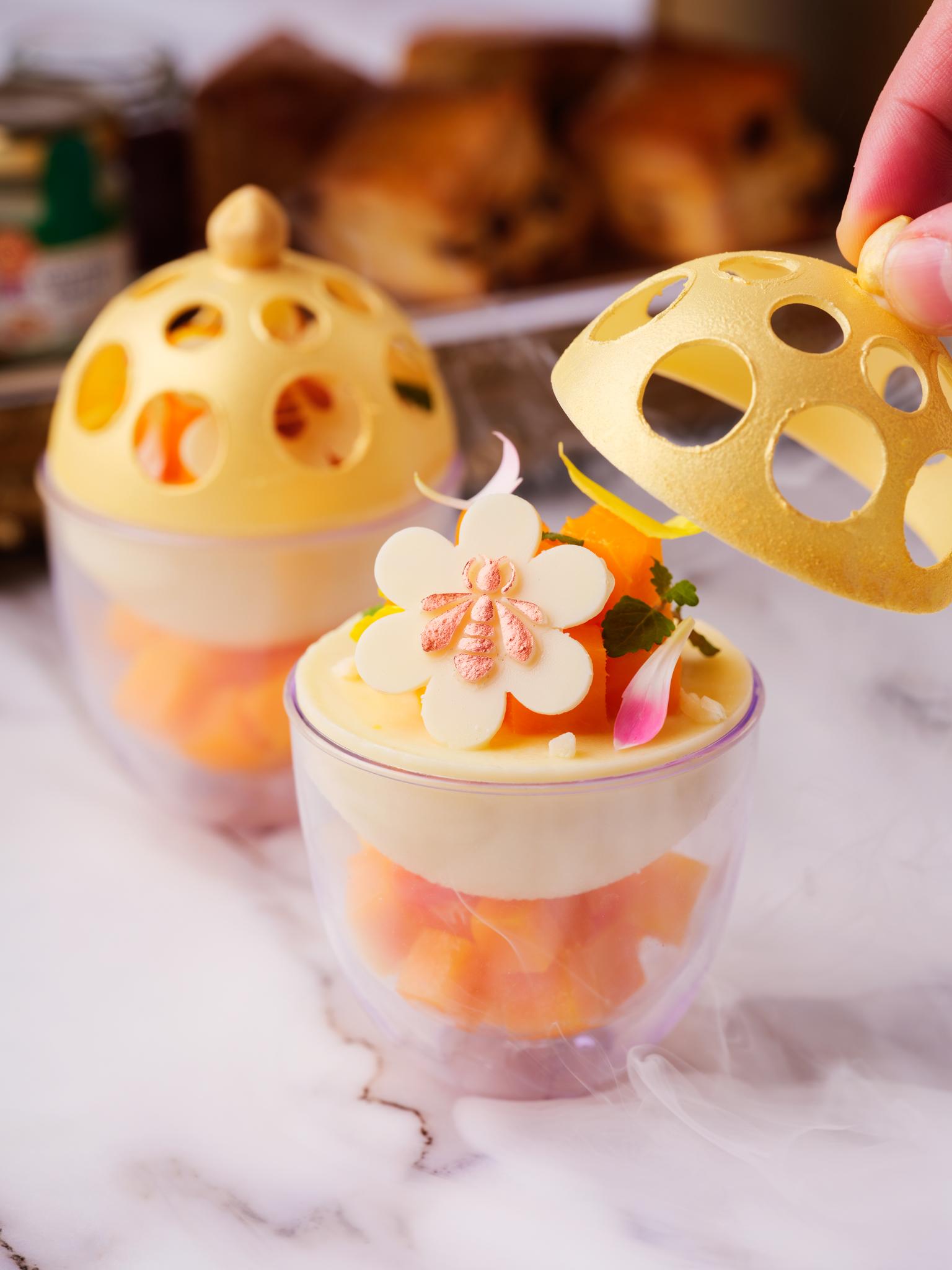 蜂蜜乳酪芒果奶凍