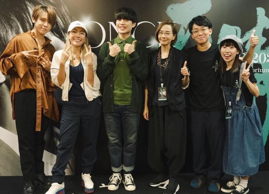 彭秀慧預告待姜濤和Jer復工,將再辦《阿媽有咗第二個》全員的放映場。