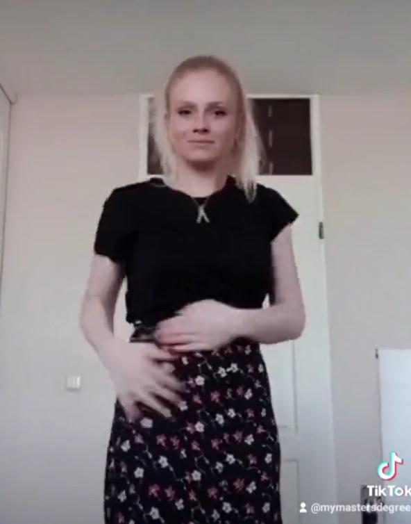 不少網民上載跳舞片聲援馬林。(Twitter)