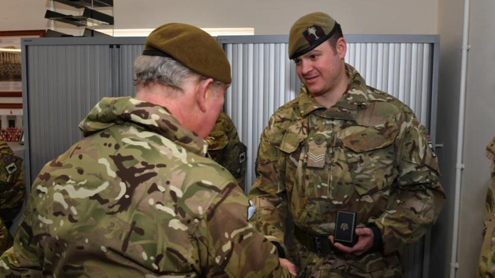 威爾斯衛隊中士Gavin Hillier。(網上圖片)