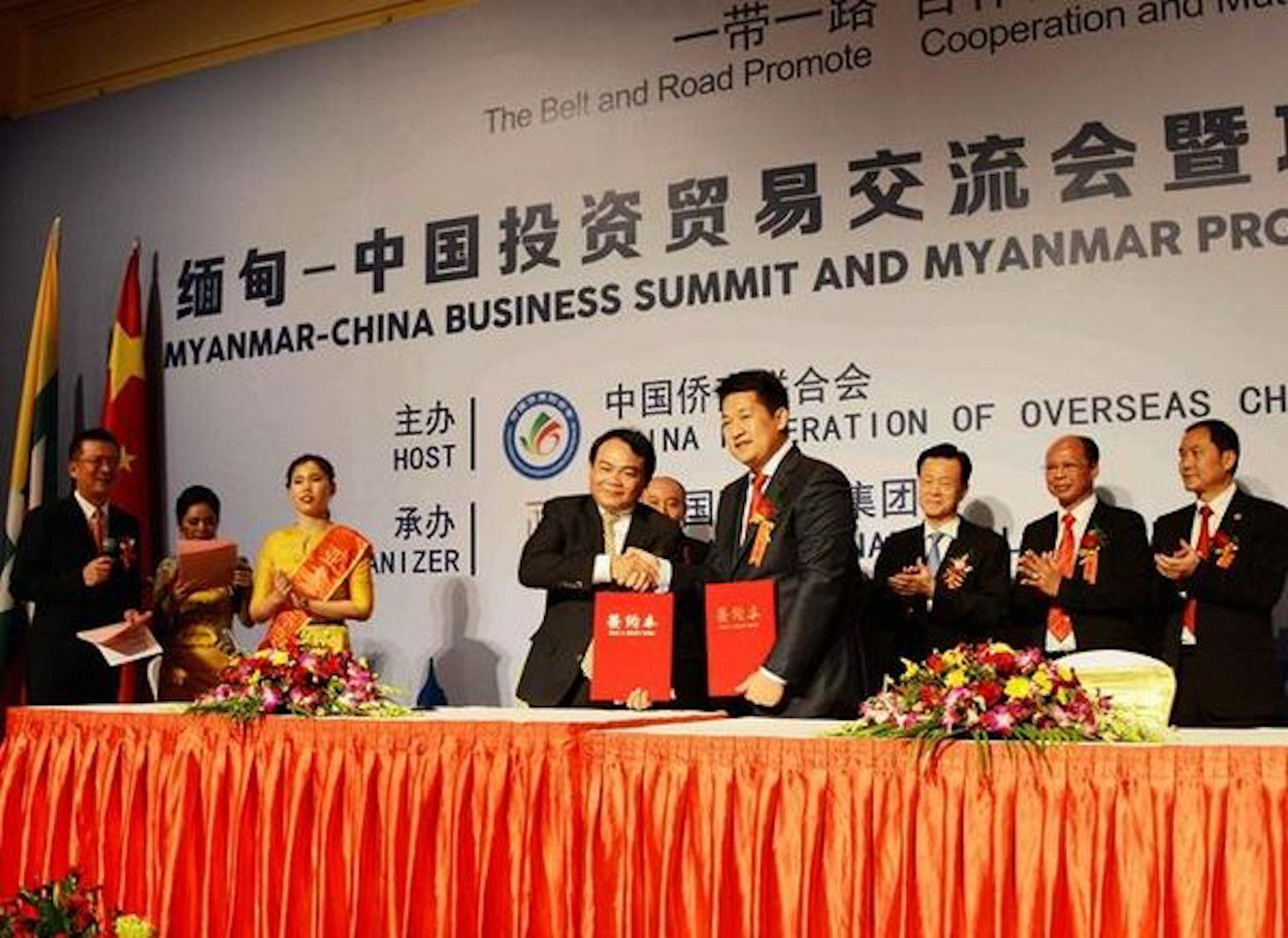 佘智江曾自稱投資項目與「一帶一路」有關聯。(網上圖片)