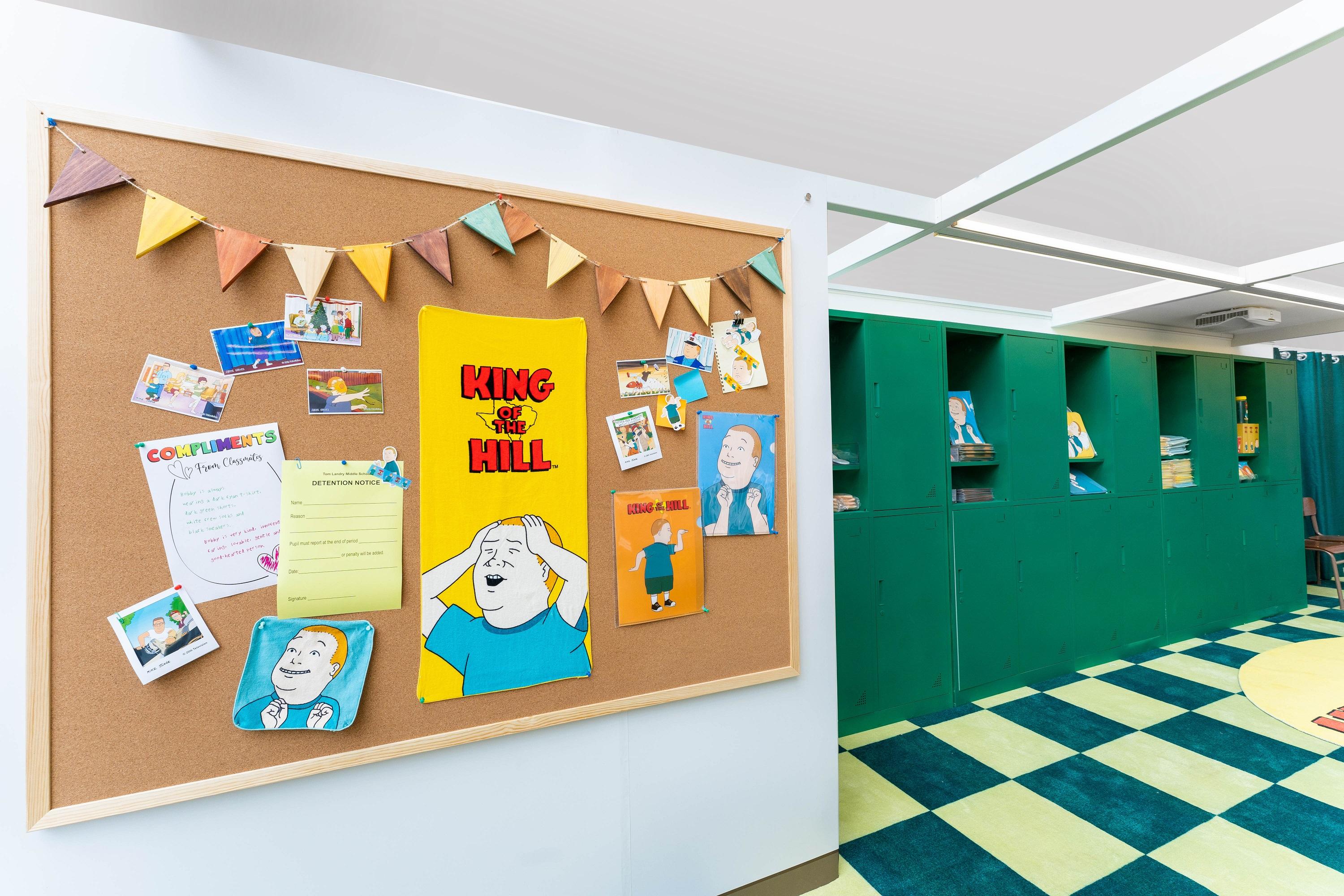 Bobby初中校園走廊打卡位