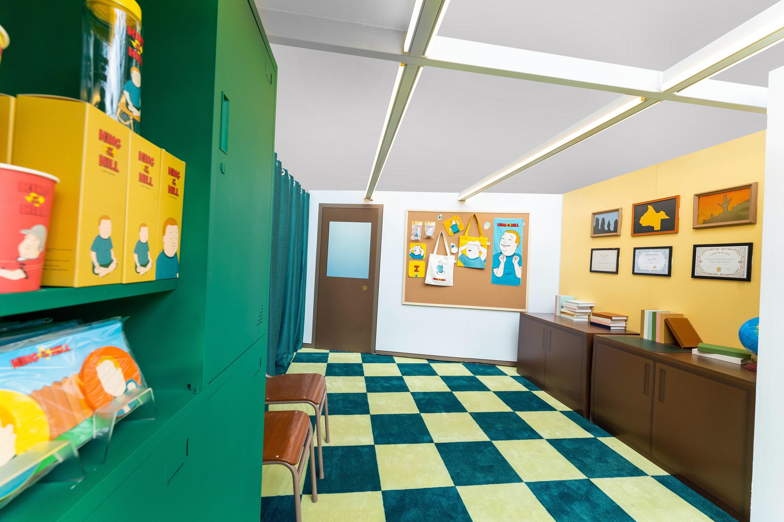 Bobby初中校園走廊打卡位