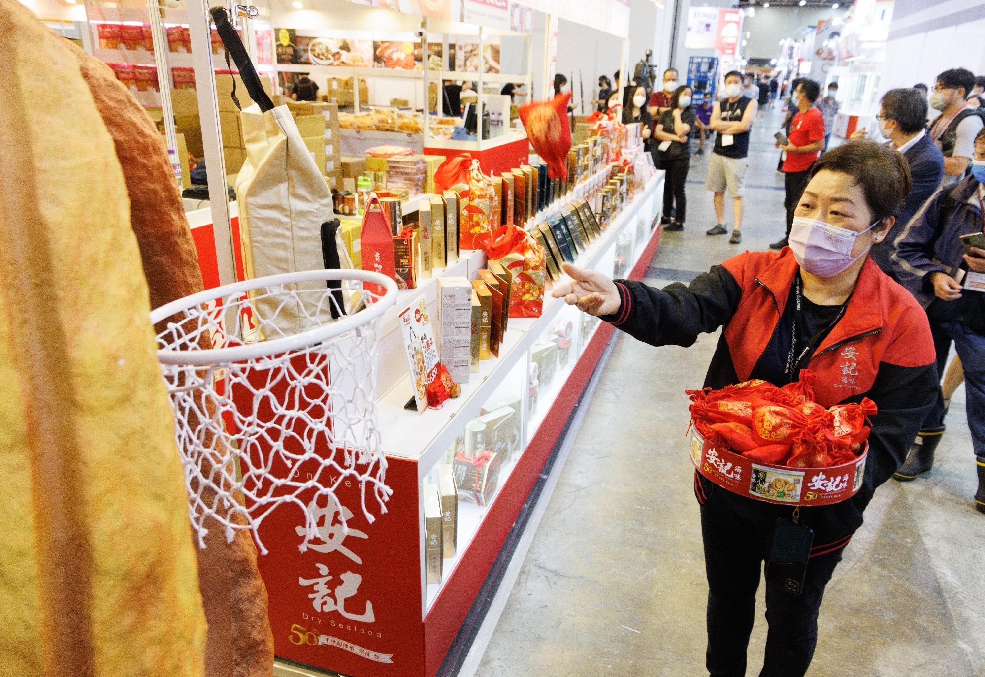 安記海味 $1「鮑魚當入樽」(展位:1C-D10)