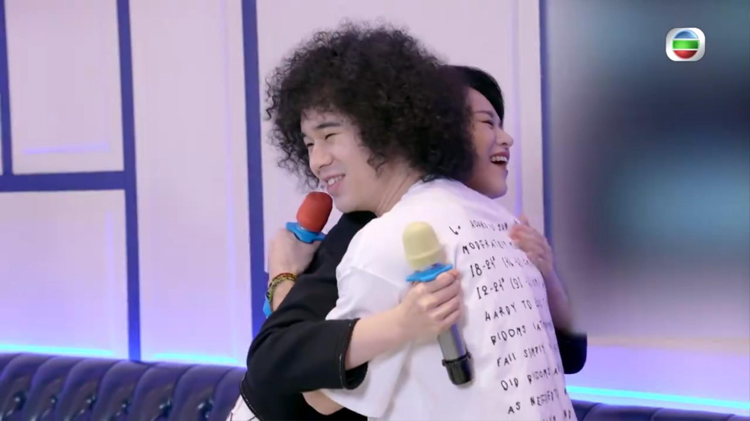 Mike是祖藍與製作組誠意邀請上節目,為杏兒送驚喜。