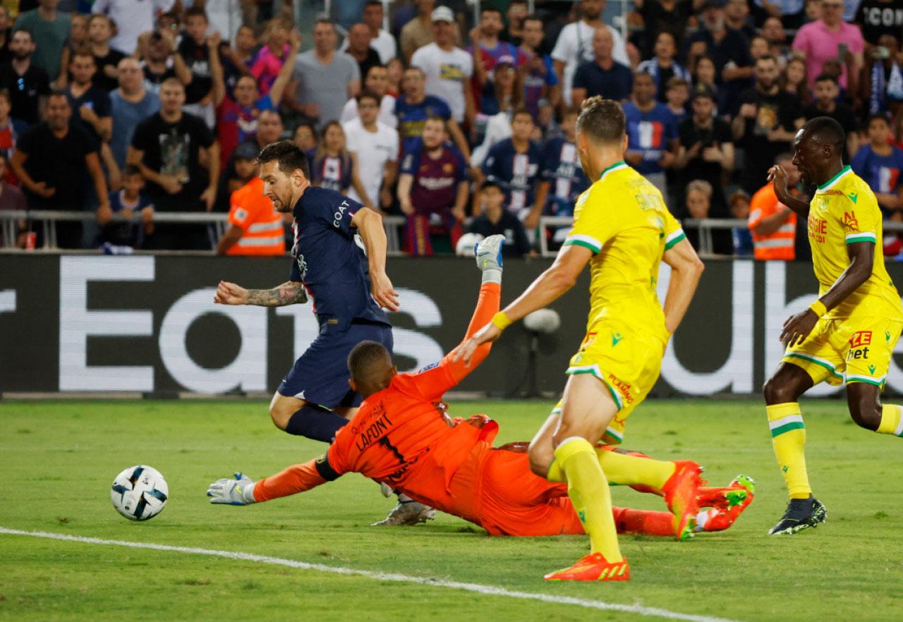 PSG美斯尼馬拉莫斯 笑住踢「攞頭彩」