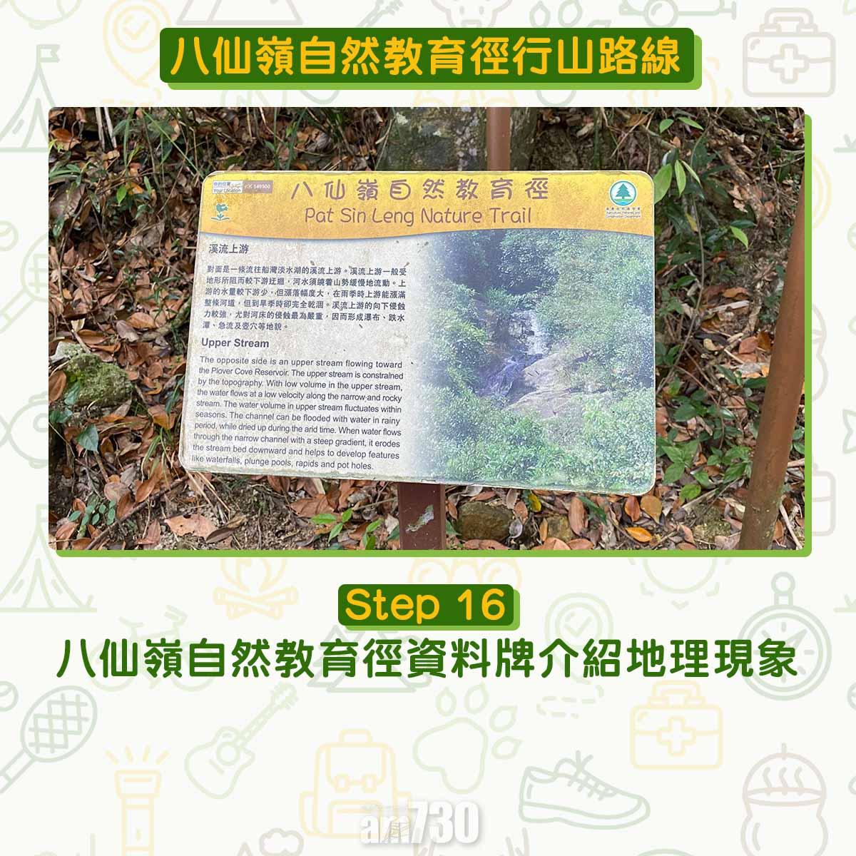 八仙嶺自然教育徑行山路線