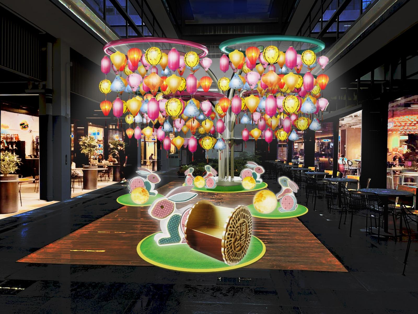 恆香‧中環街市 燈籠許願樹