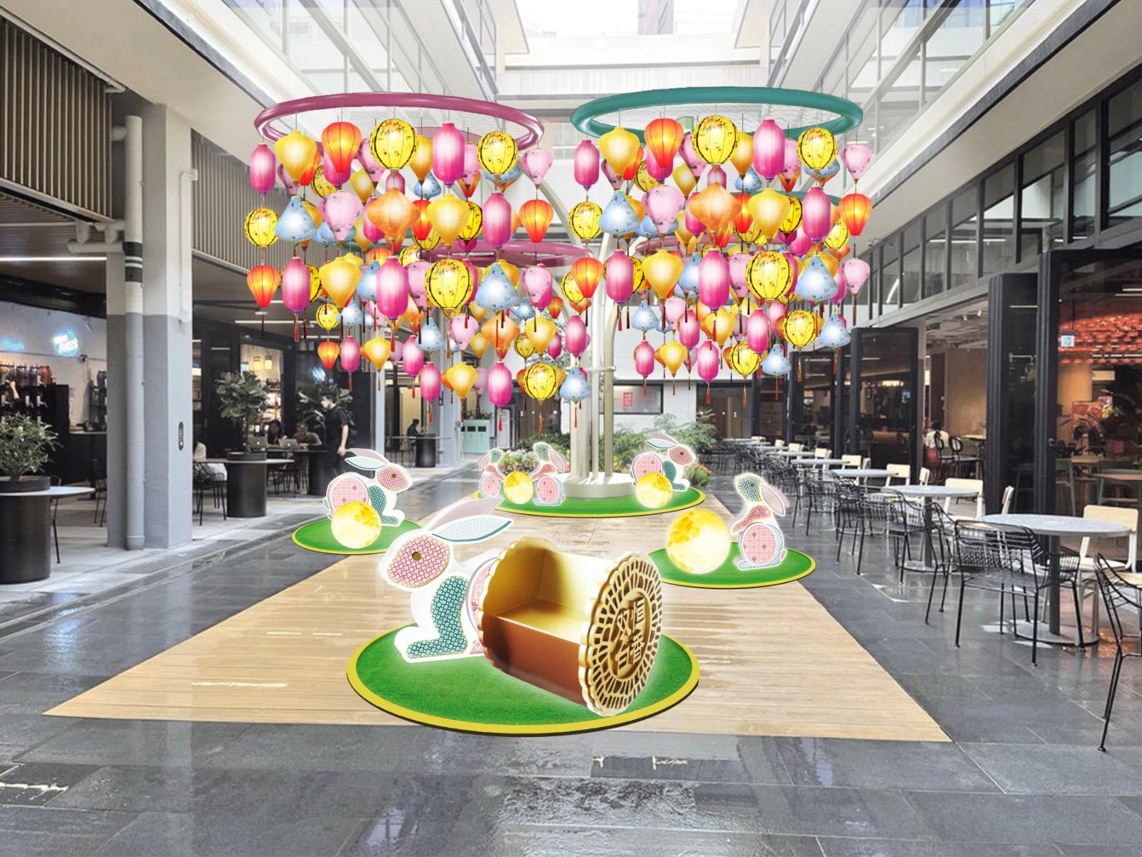 恆香‧中環街市 燈籠許願樹