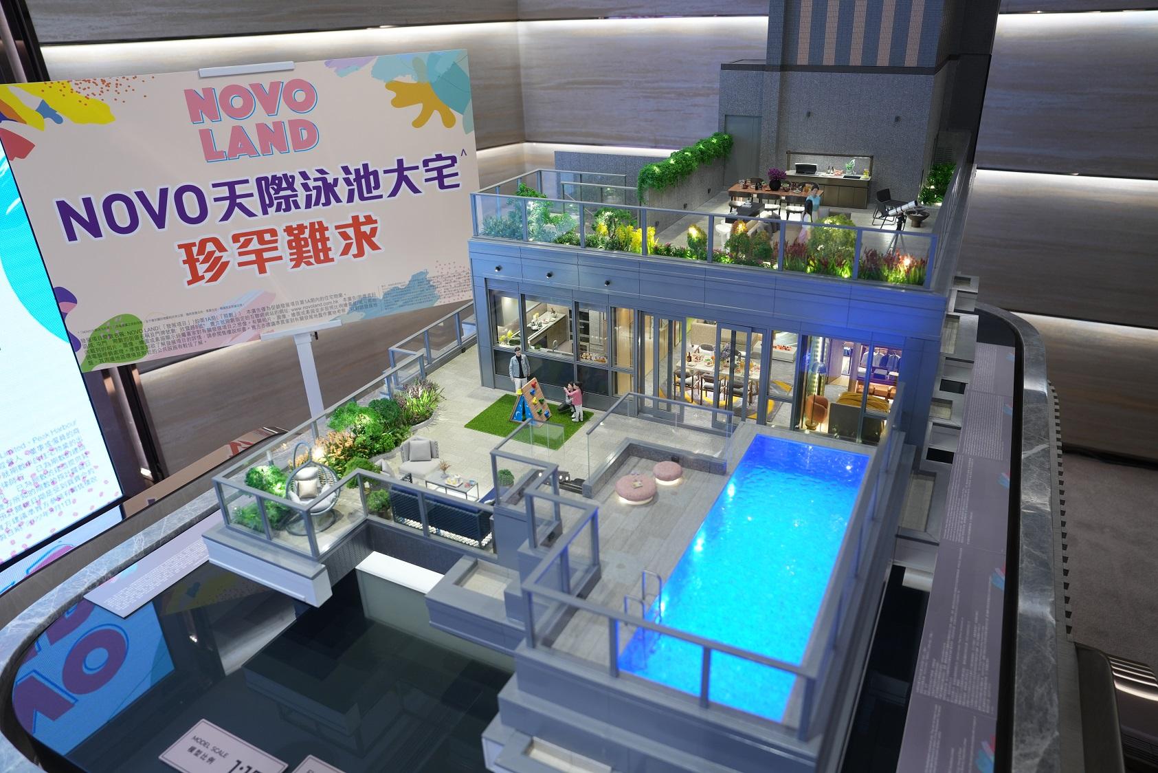 屯門新盤|NOVO LAND頂層天際泳池大宅擬招標推售 呎價有望創區內新高