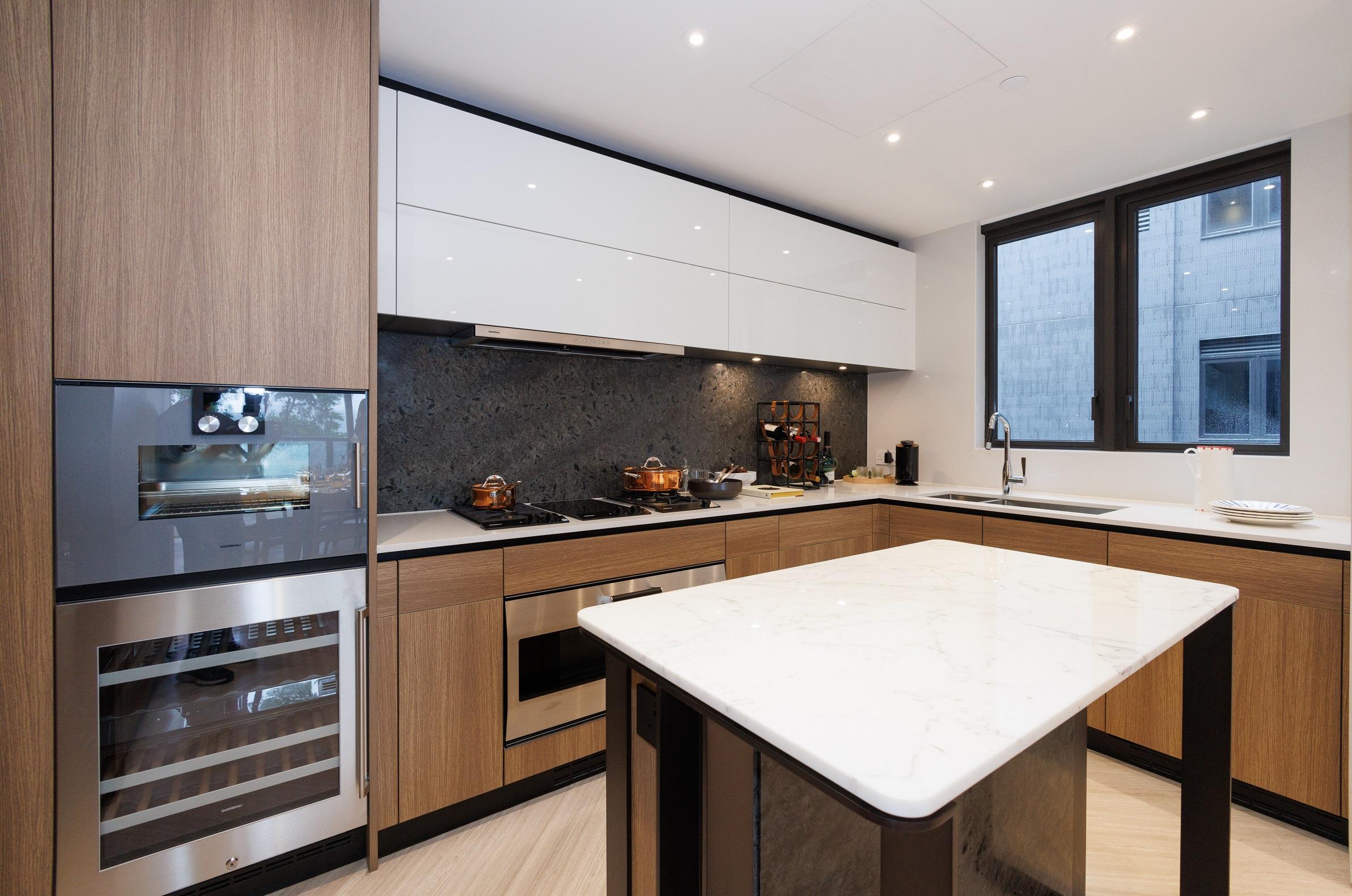 豪宅新盤|林海山城現樓四房雙套示位 特大開放式廚房設中島增儲物空間