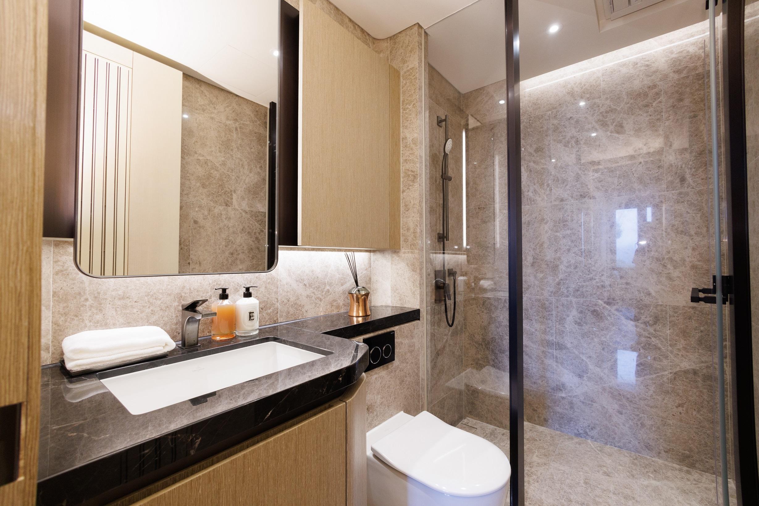 豪宅新盤|林海山城現樓四房雙套示位 特大開放式廚房設中島增儲物空間