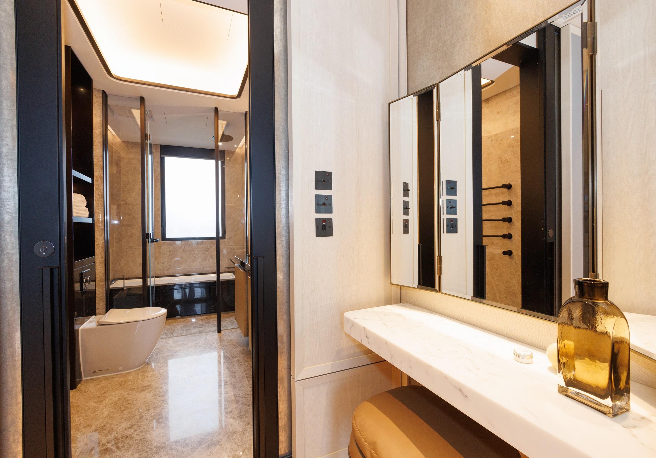 豪宅新盤|林海山城現樓四房雙套示位 特大開放式廚房設中島增儲物空間