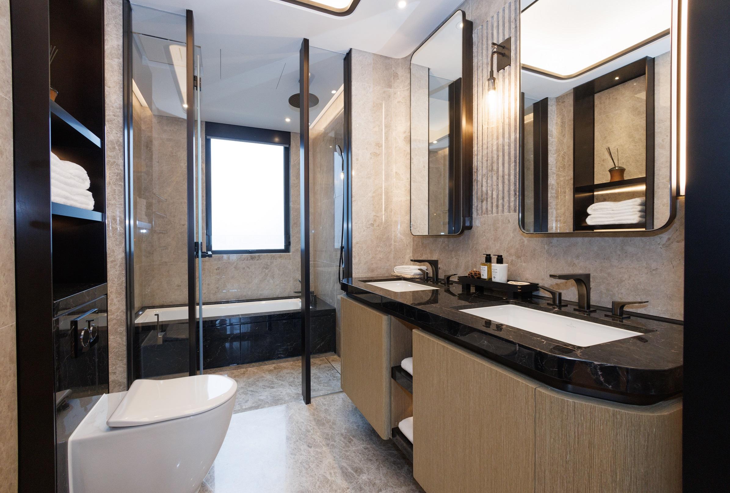 豪宅新盤|林海山城現樓四房雙套示位 特大開放式廚房設中島增儲物空間