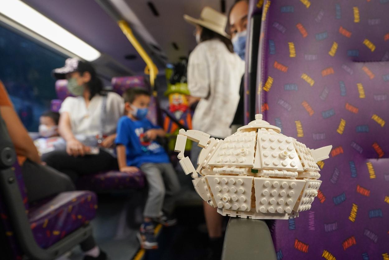 更有代表香港懷舊文化的樂高玩具。