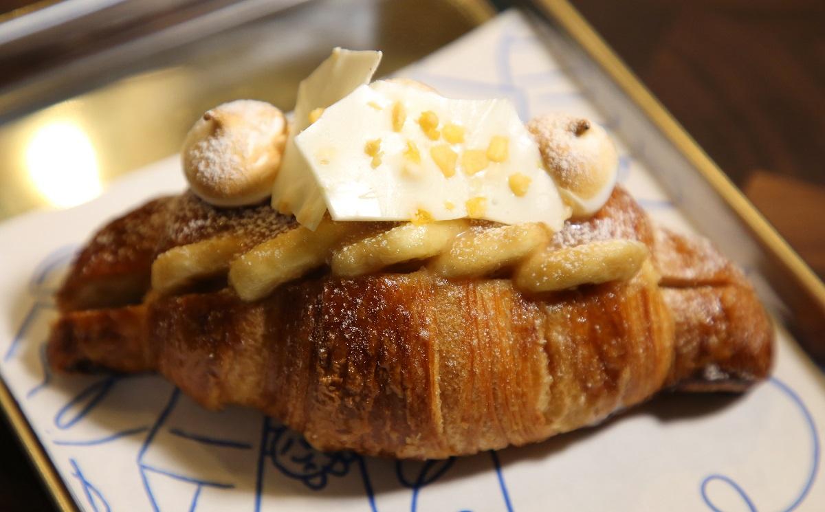 味噌焦糖香蕉牛角包$42