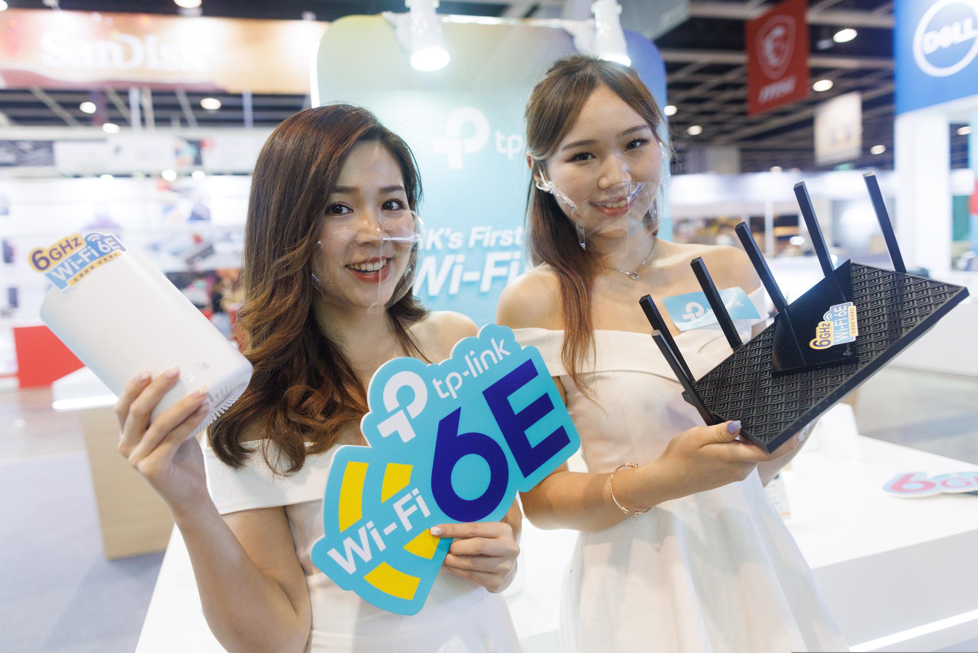 場內亦有售Wi-Fi 6E Router