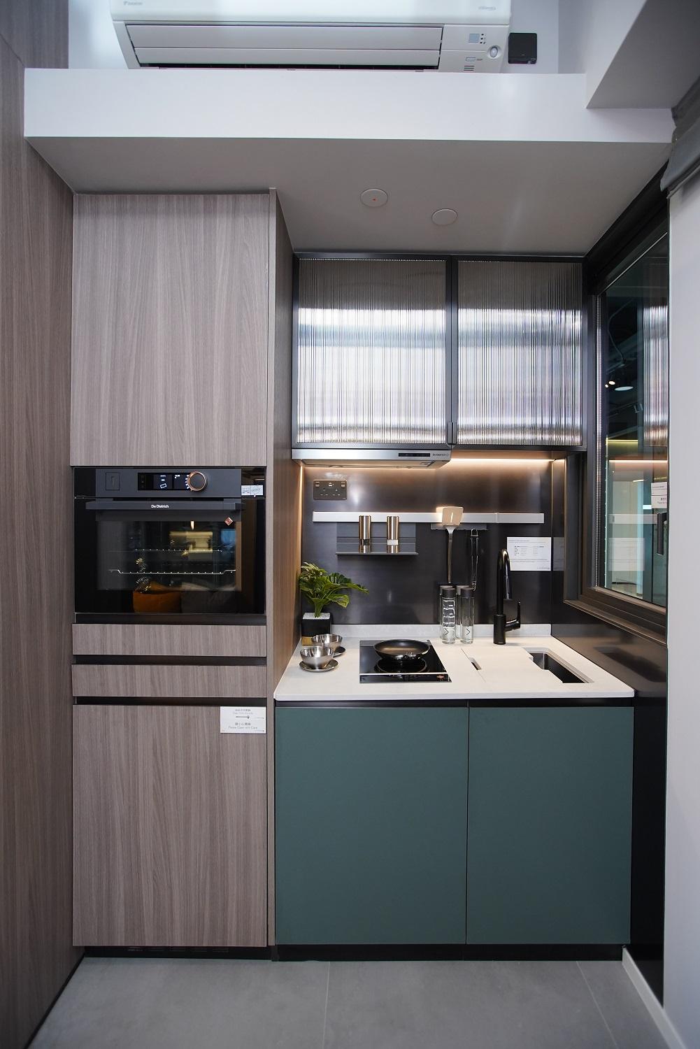 大角咀新盤|Larchwood開放式示位 樓高3.5米分隔上下層娛樂區及寢區